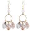 Fashion Metallic Simple Seashell Earrings Fahsion Jewelry Wholesale Nhsc200875