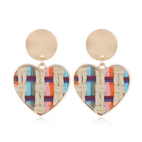 Korean Fashion Sweet Simple Earrings Fahsion Jewelry Wholesale Nhsc200879