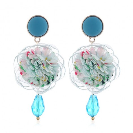 Korean Fashion Sweet Simple Rose Drop Earrings Fahsion Jewelry Wholesale Nhsc200880