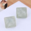 Fashion Jewelry Korean Fashion Sweet Resin Accessories Square Earrings Wholesale Nhsc200893