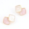Fashion Jewelry Korean Fashion Lady Wild Threedimensional Cube Temperament Earrings Nhsc201026