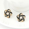 Korean Fashion Wild Yarn Ball Sweet Earrings Nhsc201773
