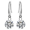 Korean Fashion Sweet Sparkling Zircon Personality Earrings Nhsc201776