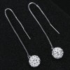 Korean Fashion Sweet Simple Bright Ball Studs Nhsc201797