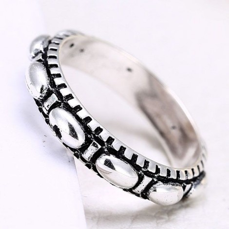 New Fashion Metal Imitation Silver Ring Nhsc201800