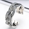 New Fashion Metal Imitation Thai Silver Open Ring Nhsc201814