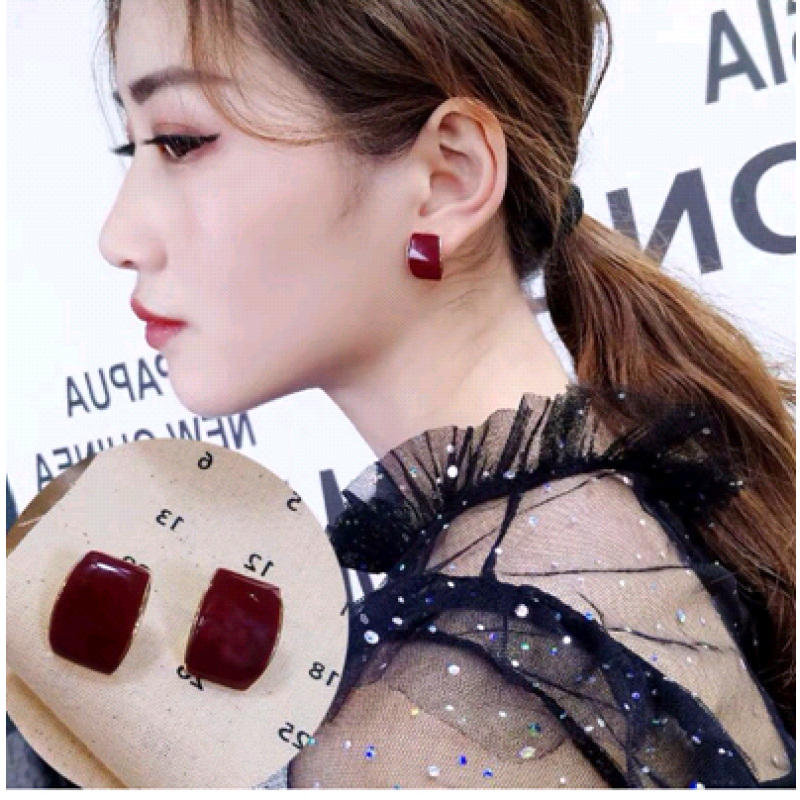Fashion Jewelry Korean Fashion Sweet Ol Simple Earrings Nhsc202417