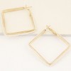Jewellery For Women Fashion Metal Simple Bead Square Earrings Nhsc202451