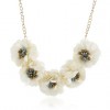 Fashion Jewelry Fabric Flower Necklace Nhsc202452