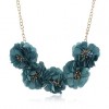 Fashion Jewelry Fabric Flower Necklace Nhsc202452