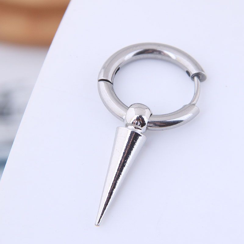 Earrings Men39s Single Simple Earrings Men39s Earrings Simple Hip Hop Titanium Steel Rivet Men39s Earrings Nhsc203476
