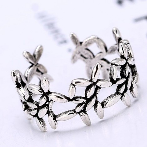 Fashion Rings Metal Imitation Thai Silver Open Ring Wholesale Nhsc203745