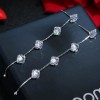 Copper Simple Zircon Earrings Stud Earrings Nhsc203769