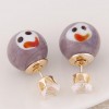 New Fashion Simple Ceramic Smile Earrings Yiwu Toppinggoods Wholesale Nhsc208612