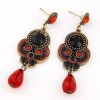 Fashion Metal Simple Water Drop Earrings Yiwu Toppinggoods Wholesale Nhsc208618