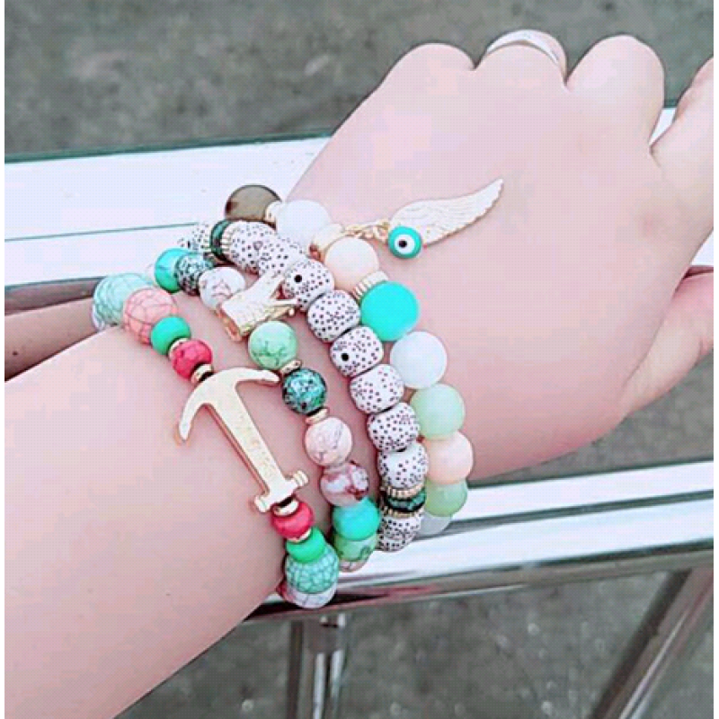 Fashion Trend Is Simple And Versatile Multilayer Bead Bracelet Yiwu Toppinggoods Wholesale Nhsc208620