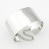 Fashion Texture Metal Exaggerated Glossy Opening Bracelet Yiwu Toppinggoods Wholesale Nhsc208622