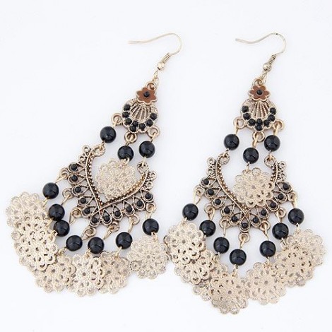 Fashion Bohemian Water Drop Temperament Earrings Yiwu Toppinggoods Wholesale Nhsc208623
