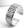 New Fashion Retro Magic Text Open Ring Yiwu Toppinggoods Wholesale Nhsc208629