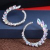 Fashionable Metal Bright And Simple Exaggerated Earrings Yiwu Toppinggoods Wholesale Nhsc208664