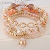 Simple Crystal Mix And Match Fashion Bracelet Yiwu Toppinggoods Wholesale Nhsc209551