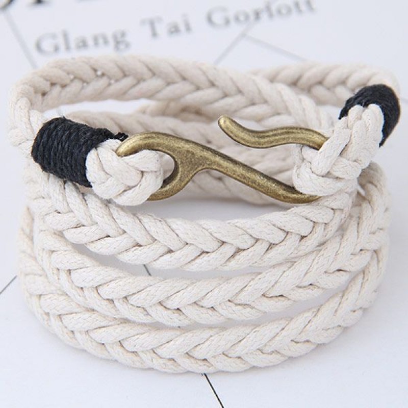 Metal Simple Woven Multilayer Bracelet Yiwu Toppinggoods Wholesale Nhsc209556