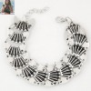 New Metal Meniscus Exaggerated Bracelet Yiwu Toppinggoods Wholesale Nhsc209563