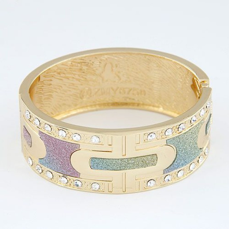 Fashionable Metal Diamond Simple And Versatile Bracelet Yiwu Toppinggoods Wholesale Nhsc209572