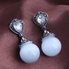 Korean Fashion Sweet Opal Earrings Yiwu Toppinggoods Wholesale Nhsc210438