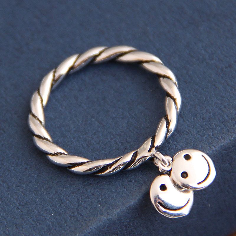 Fashion Retro Smiley Open Ring Yiwu Toppinggoods Wholesale Nhsc210455