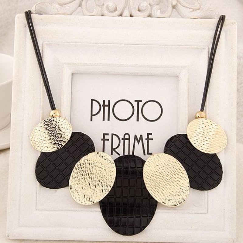 Fashion Wild Metal Simple Round Brand Necklace Yiwu Toppinggoods Wholesale Nhsc210460