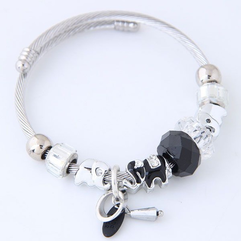 Fashion Metal Wild Pan Dl Simple Multielement Accessories Bracelet Yiwu Toppinggoods Wholesale Nhsc210464