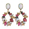 Exaggerated Metal Stud Earrings Yiwu Toppinggoods Wholesale Nhsc211288