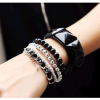 Korean Fashion Wild Pearl Woven Rope Multilayer Bracelet Yiwu Toppinggoods Wholesale Nhsc211300