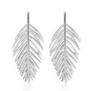 Metal Hollow Branches Leaves Leaves Exaggerated Earrings Yiwu Toppinggoods Wholesale Nhsc211309