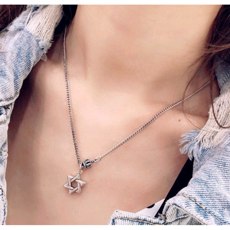 Fashion Retro Simple Temperament Personality Girl Necklace Nhsc217000
