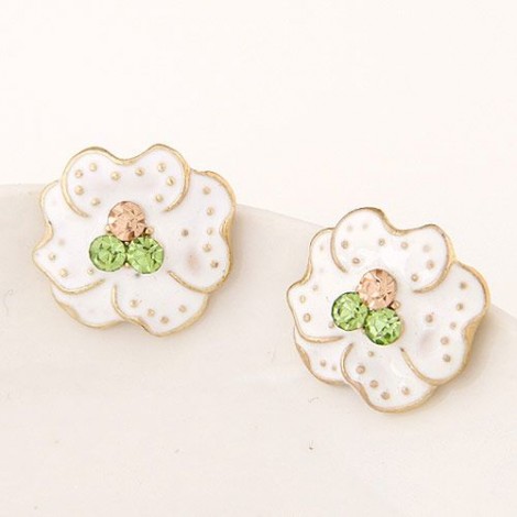 Korean Womens Earrings Wholesale Fashion Sweet Flower Temperament Earrings Nhsc217013