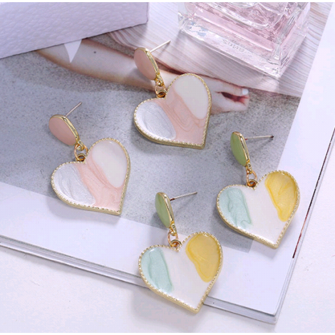 Korean Fashion Sweet Love Simple Temperament Earrings Wholesale Toppinggoods Nhsc219070
