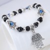 Fashion Simple Demon Eye Crystal Wild Metal Palm Pendant Personality Bracelet Wholesale Toppinggoods Nhsc219330