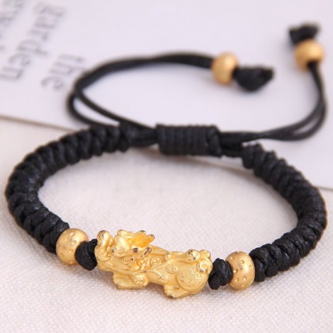 Fashion Retro Trend Concise Unicorn Braided Temperament Bracelet Wholesale Toppinggoods Nhsc221074