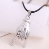 Fashion Retro Trend Mens Domineering Retro Gesture Exaggerated Necklace Wholesale Toppinggoods Nhsc221080