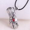 Fashion Retro Iron Hand Trend Mens Domineering Retro Exaggerated Necklace Wholesale Toppinggoods Nhsc221091