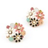 Boutique Korean Fashion Sweet Ol Chrysanthemum Temperament Earrings Wholesale Toppinggoods Nhsc222301