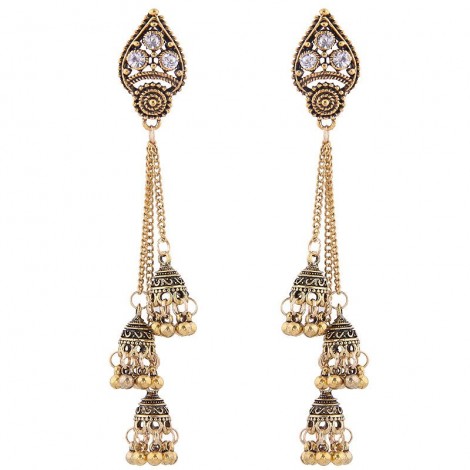 Bohemian Celebrity Style Simple Geometric Shape Bell Drip Temperament Earrings Wholesale Toppinggoods Nhsc222303
