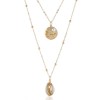 Fashion Metal Simple Seashell Accessories Double Temperament Personality Necklace Wholesale Niihaojewelry Nhsc223412