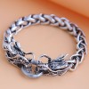 New Fashion Metal Simple Auspicious Dragon Temperament Mens Bracelet Wholesale Toppinggoods Nhsc225550