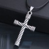 New Fashion Men Domineering Retro Cross Personality Necklace Wholesale Toppinggoods Nhsc225553