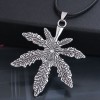 New Fashion Mens Domineering Vintage Maple Leaf Personality Necklace Wholesale Toppinggoods Nhsc225554