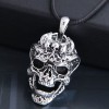 New Fashion Men Domineering Retro Skull Personality Necklace Wholesale Toppinggoods Nhsc225555
