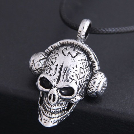 New Fashion Men Domineering Retro Skull Personality Necklace Wholesale Toppinggoods Nhsc225557